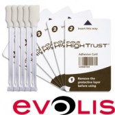 Kit de nettoyage pour imprimante de badge Evolis